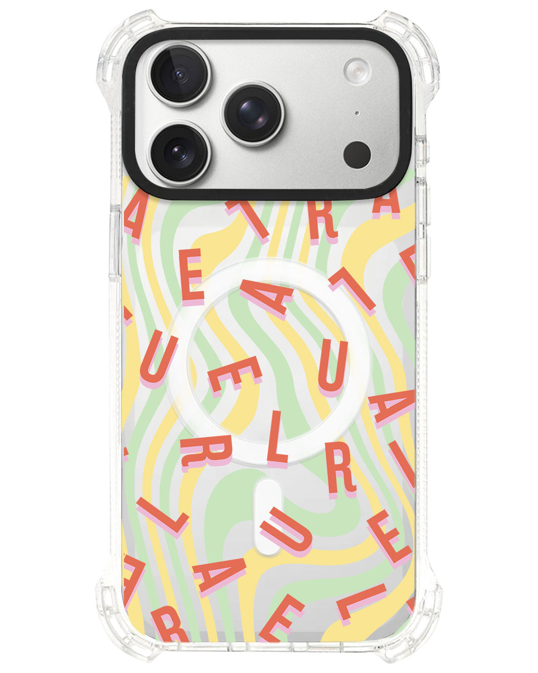 iPhone Ultimate Model-S⁴ - CUSTOM MONOGRAM 1.0 Coral