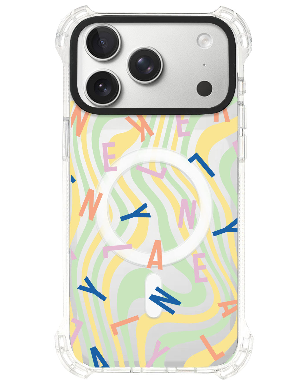 iPhone Ultimate Model-S⁴ - CUSTOM MONOGRAM 1.0 Rainbow