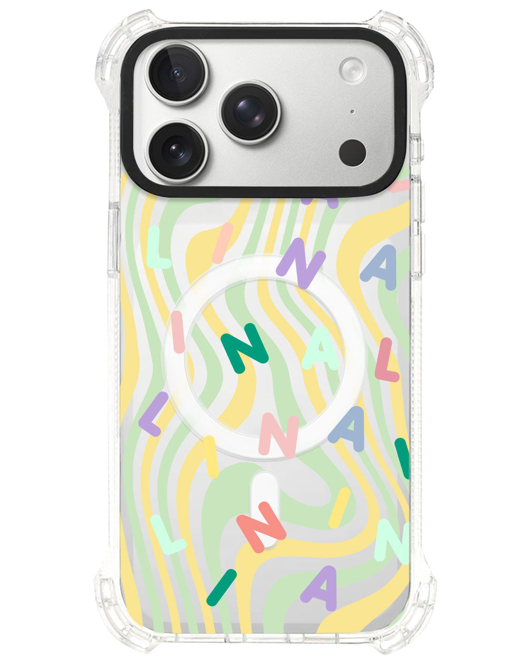 iPhone Ultimate Model-S⁴ - CUSTOM MONOGRAM 2.0 Rainbow