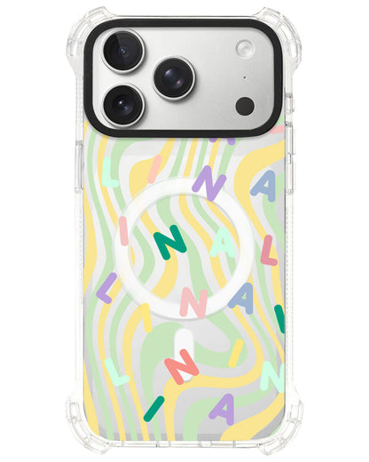 iPhone Ultimate Model-S⁴ - CUSTOM MONOGRAM 2.0 Rainbow