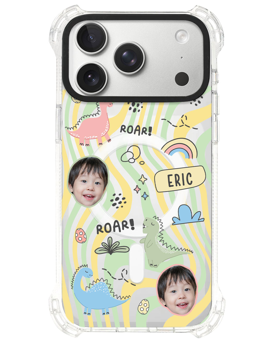 iPhone Ultimate Model-S⁴ - Face Grid Dino