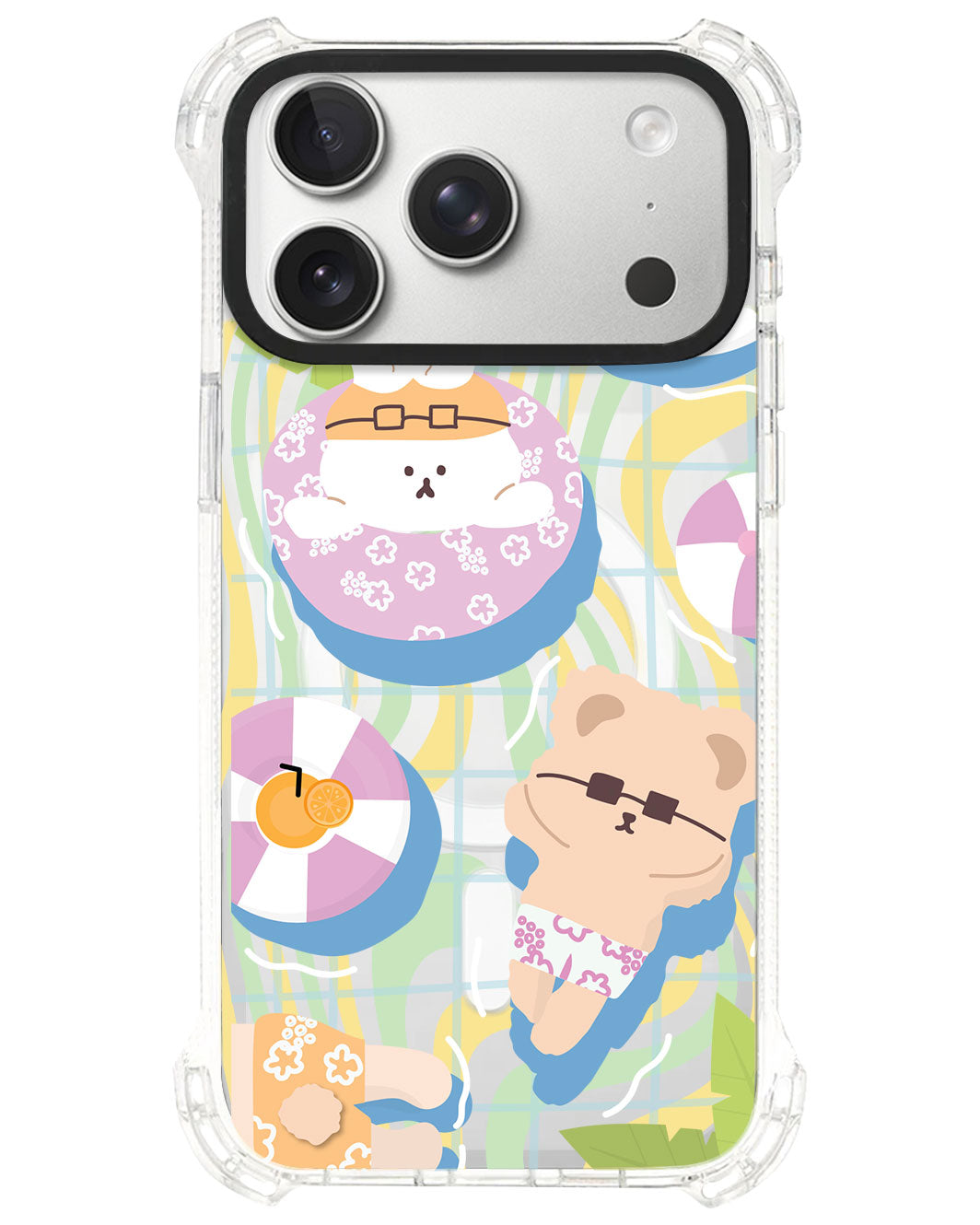iPhone Rearguard UltimateS⁴ - Pool Party Pink