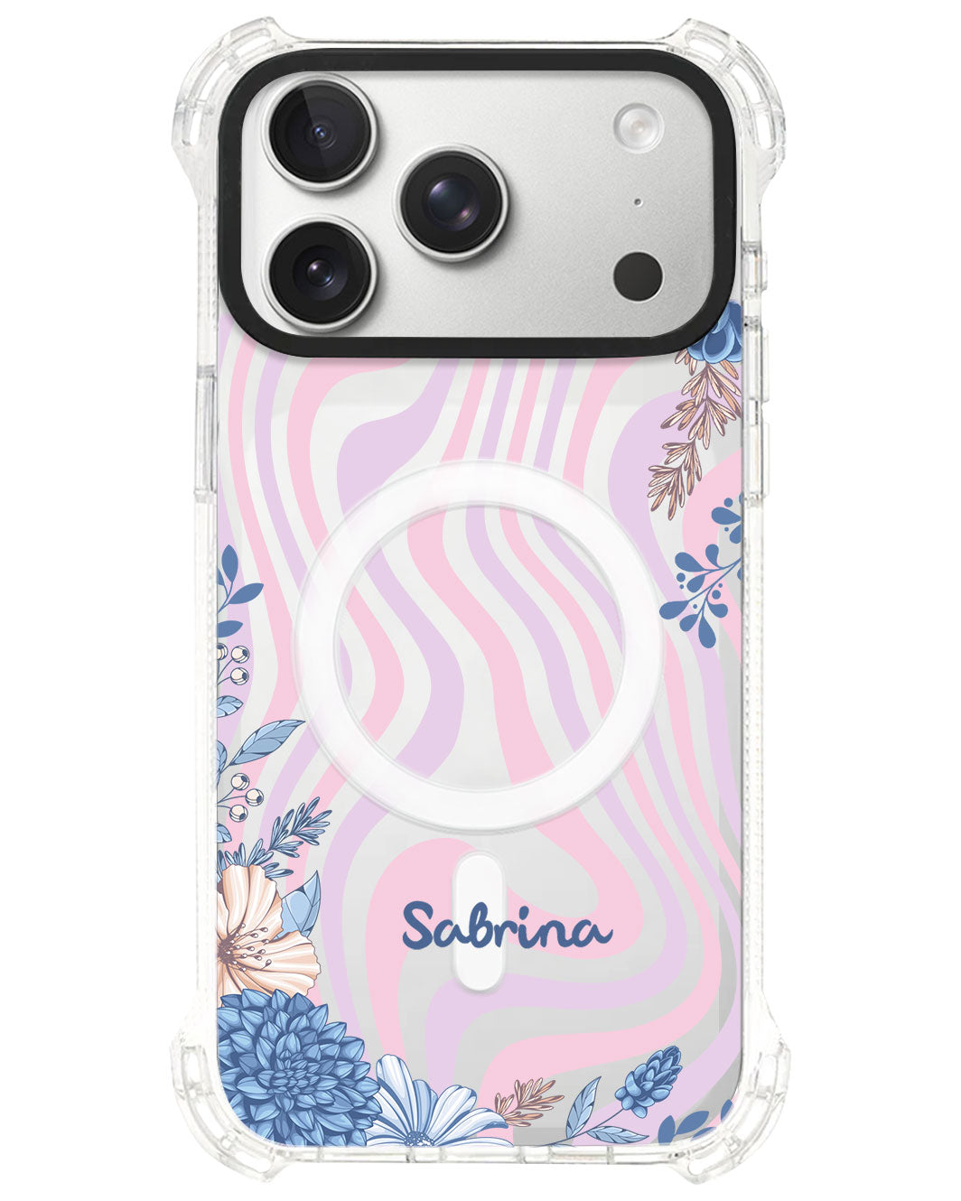 iPhone Ultimate Model-S⁴ - Blue Florals