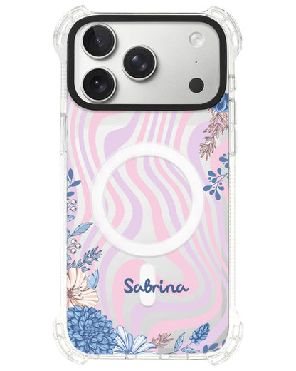 iPhone Ultimate Model-S⁴ - Blue Florals