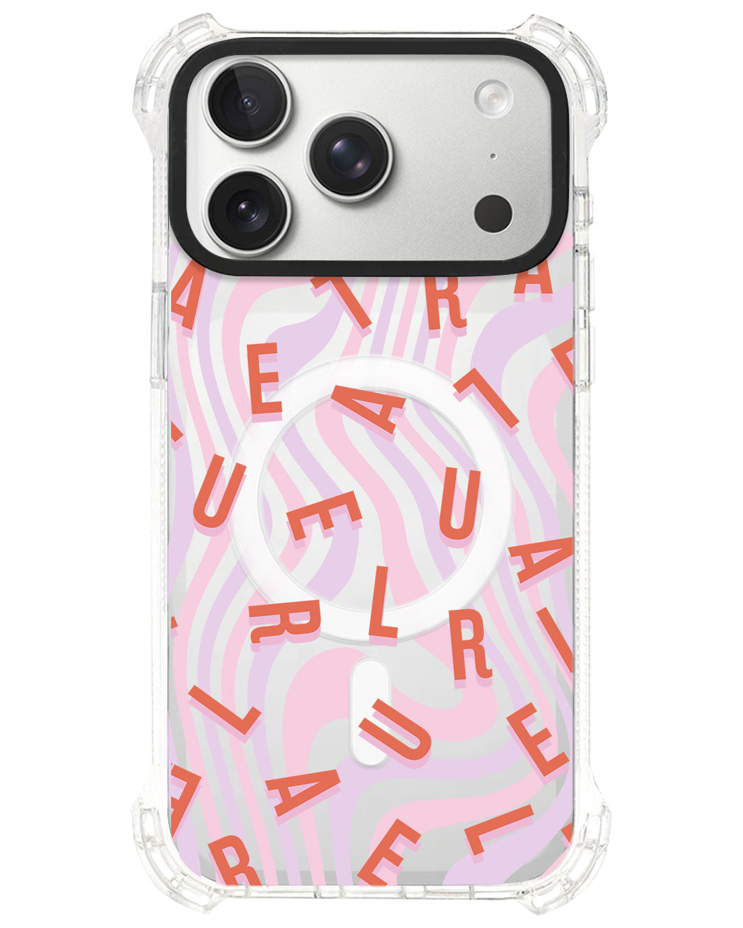 iPhone Ultimate Model-S⁴ - CUSTOM MONOGRAM 1.0 Coral