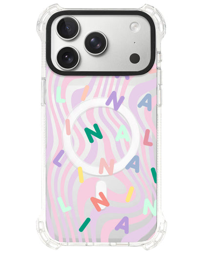 iPhone Ultimate Model-S⁴ - CUSTOM MONOGRAM 2.0 Rainbow