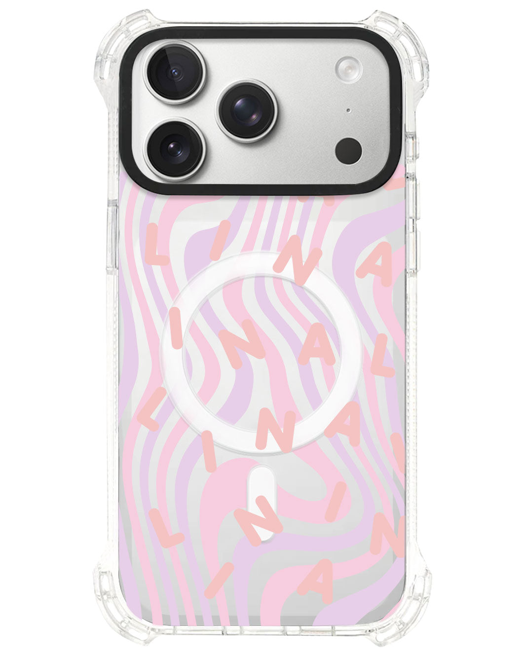 iPhone Ultimate Model-S⁴ - CUSTOM MONOGRAM 2.0 Rosewater