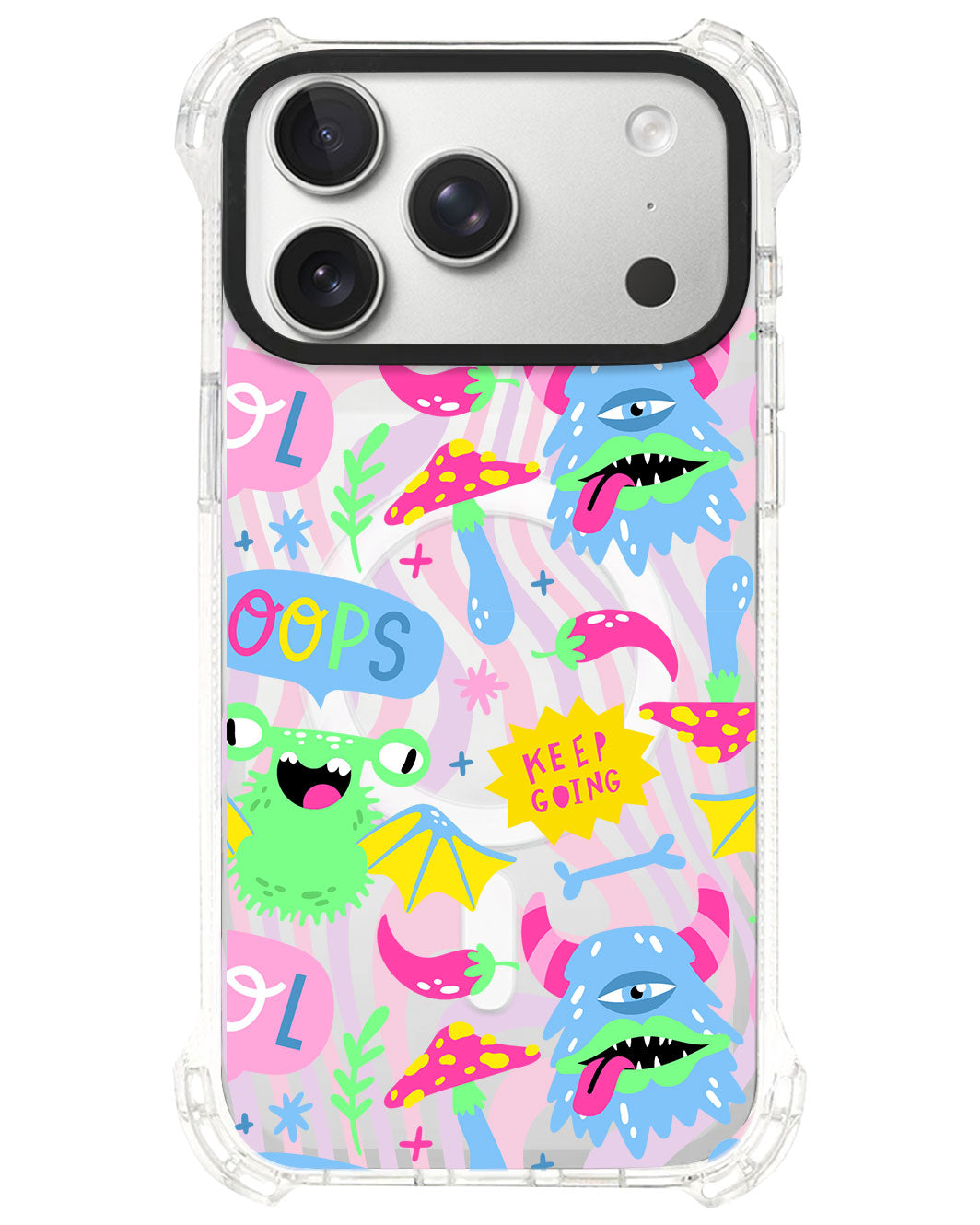 iPhone Ultimate Model-S⁴ - Monster Say Keep Going