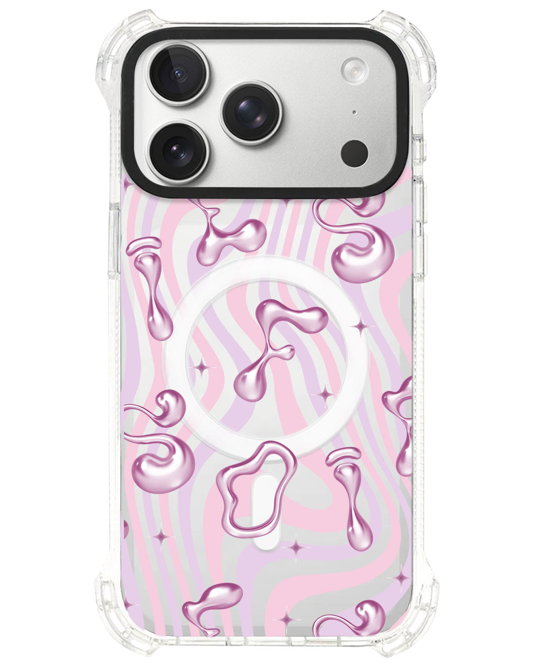 iPhone Ultimate Model-S⁴ - Pink Chrome Monogram