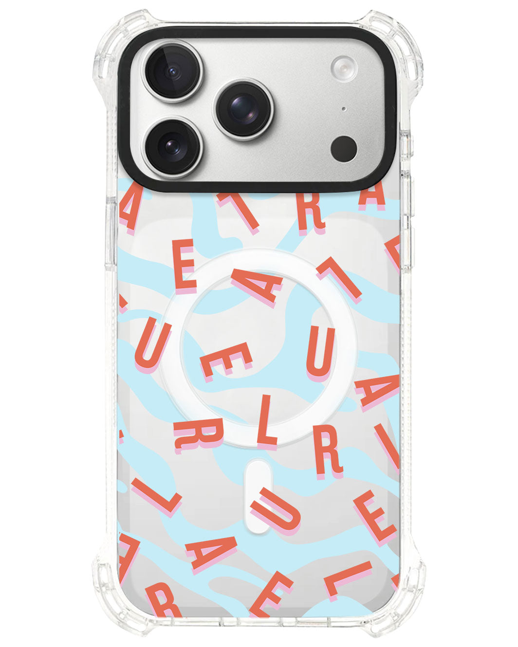 iPhone Ultimate Model-S⁴ - CUSTOM MONOGRAM 1.0 Coral