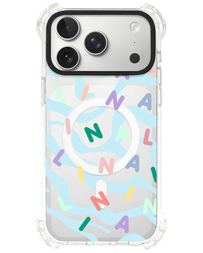 iPhone Ultimate Model-S⁴ - CUSTOM MONOGRAM 2.0 Rainbow