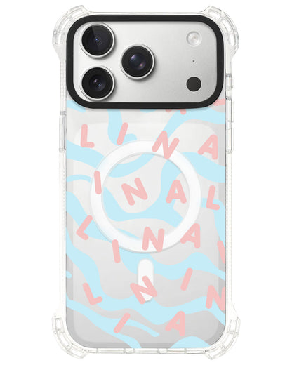 iPhone Ultimate Model-S⁴ - CUSTOM MONOGRAM 2.0 Rosewater
