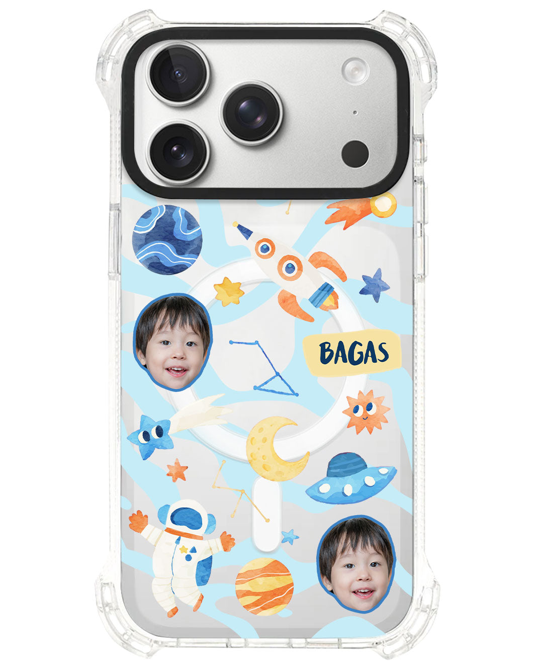 iPhone Ultimate Model-S⁴ - Face Grid Astronaut