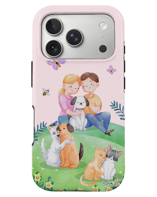 iPhone Rearguard Defender - Adorable Animals