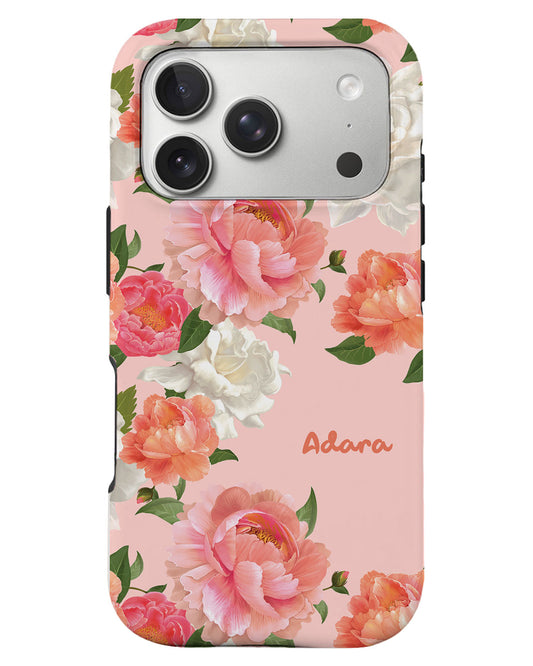 iPhone Rearguard Defender - August Peony