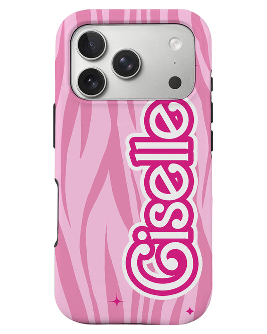 iPhone Rearguard Defender - Barbie Zebra Pattern