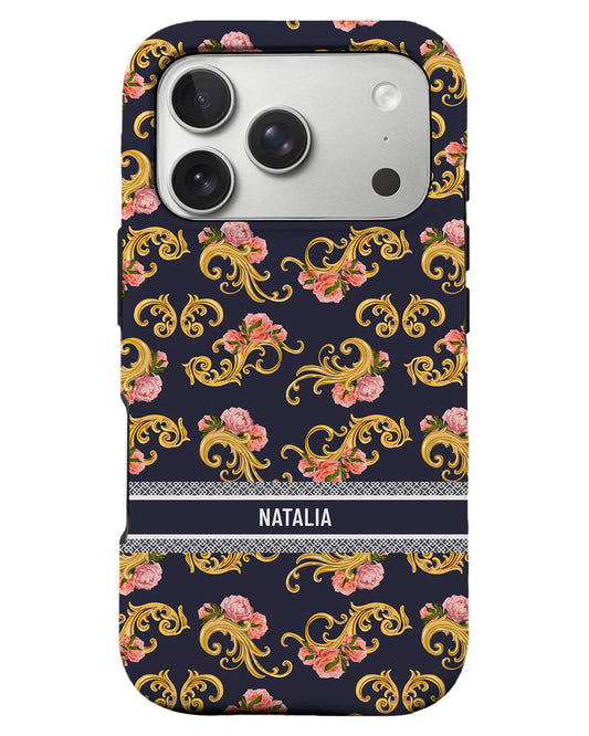 iPhone Rearguard Defender - Barocco Rose