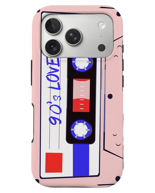 iPhone Rearguard Defender - 90's Cassette