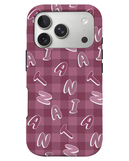iPhone Rearguard Defender - Checkered Monogram 2.0