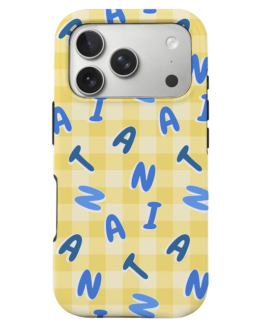 iPhone Rearguard Defender - Checkered Monogram 3.0