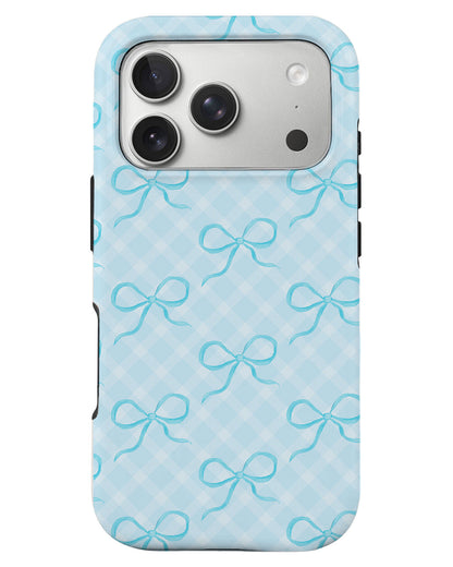 iPhone Rearguard Defender - Coquette Blue Bow