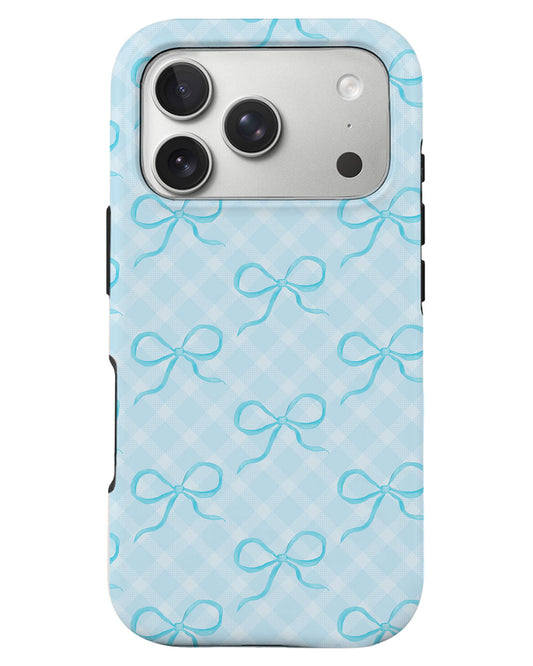 iPhone Rearguard Defender - Coquette Blue Bow