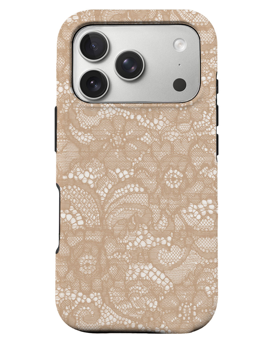 iPhone Rearguard Defender - Cream Lace