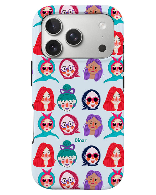 iPhone Rearguard Defender - Cute Sweety Faces