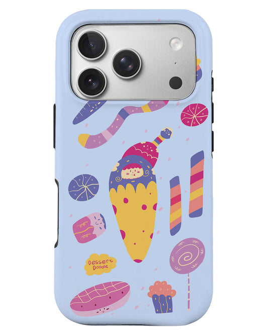iPhone Rearguard Defender - Dessert Doodle