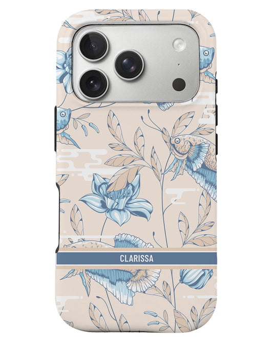 iPhone Rearguard Defender - Fish & Floral 4.0