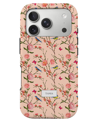 iPhone Rearguard Defender - Flora Gardenia