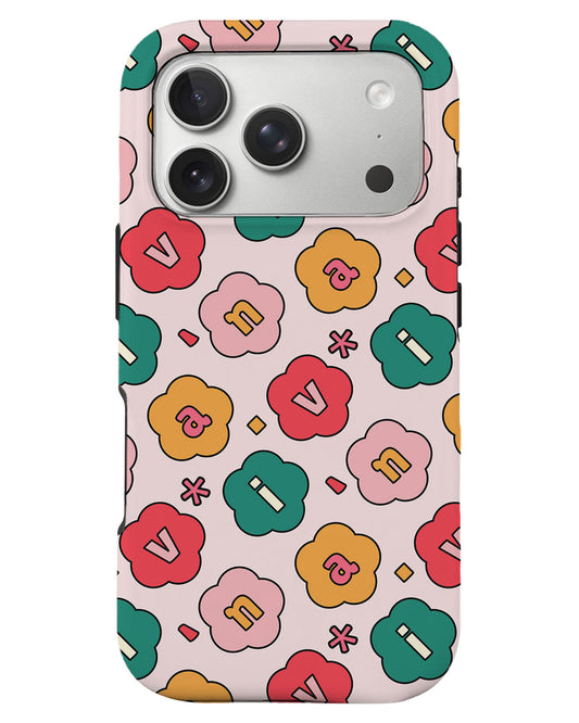 iPhone Rearguard Defender - Flower Petals Monogram 3.0