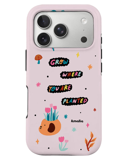 iPhone Rearguard Defender - Grow Where You Are Planted