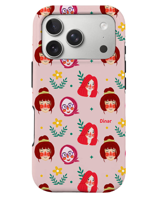 iPhone Rearguard Defender - Lovely Faces