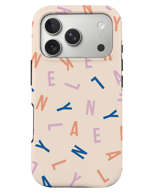 iPhone Rearguard Defender - CUSTOM MONOGRAM 1.0 Rainbow
