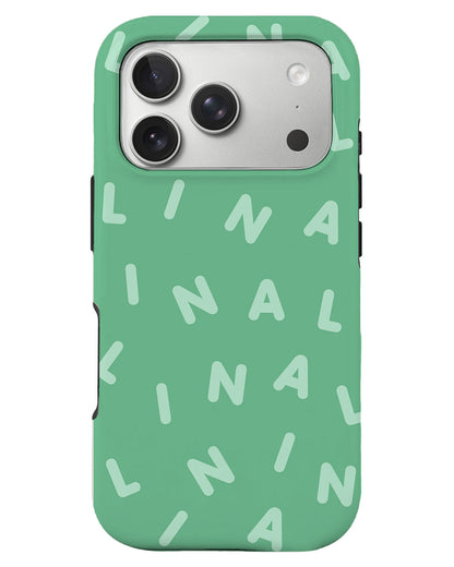 iPhone Rearguard Defender - CUSTOM MONOGRAM 2.0 Tosca