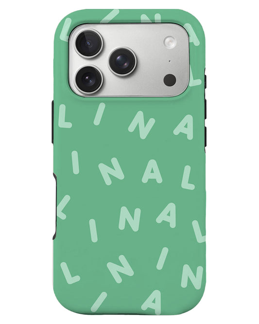 iPhone Rearguard Defender - CUSTOM MONOGRAM 2.0 Tosca
