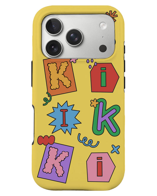 iPhone Rearguard Defender - Adorable Monogram