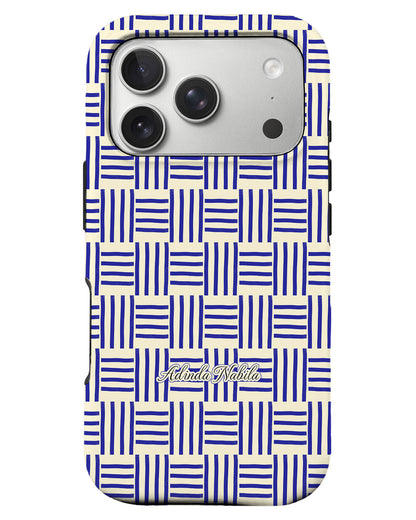 iPhone Rearguard Defender - Naval Checkered