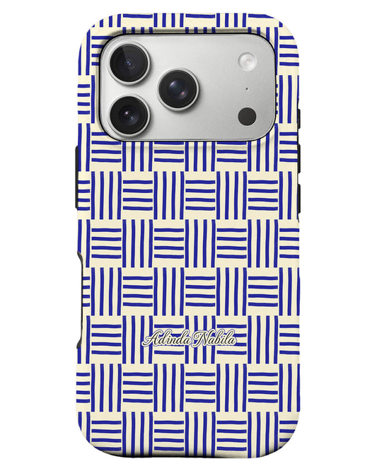 iPhone Rearguard Defender - Naval Checkered