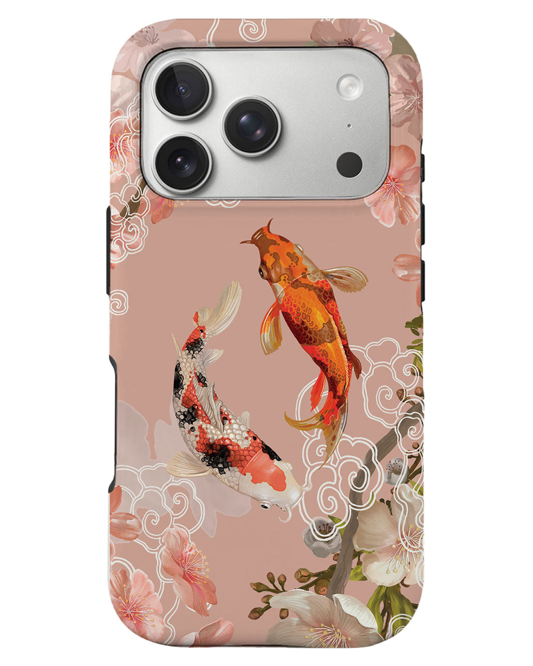 iPhone Rearguard Defender - Oil Painting Koi