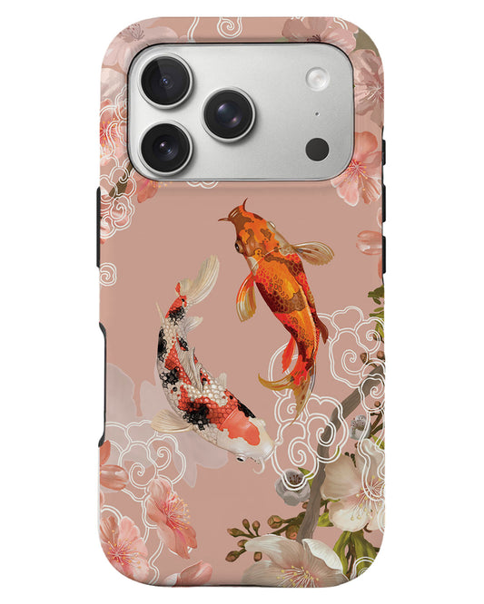 iPhone Rearguard Defender - Oil Painting Koi