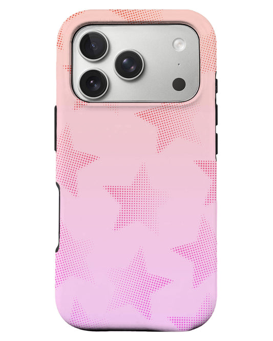 iPhone Rearguard Defender - Pink Star