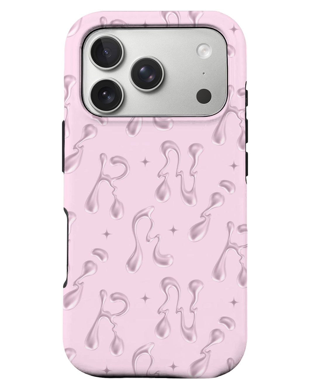 iPhone Rearguard Defender - Pink Chrome Monogram 2.0