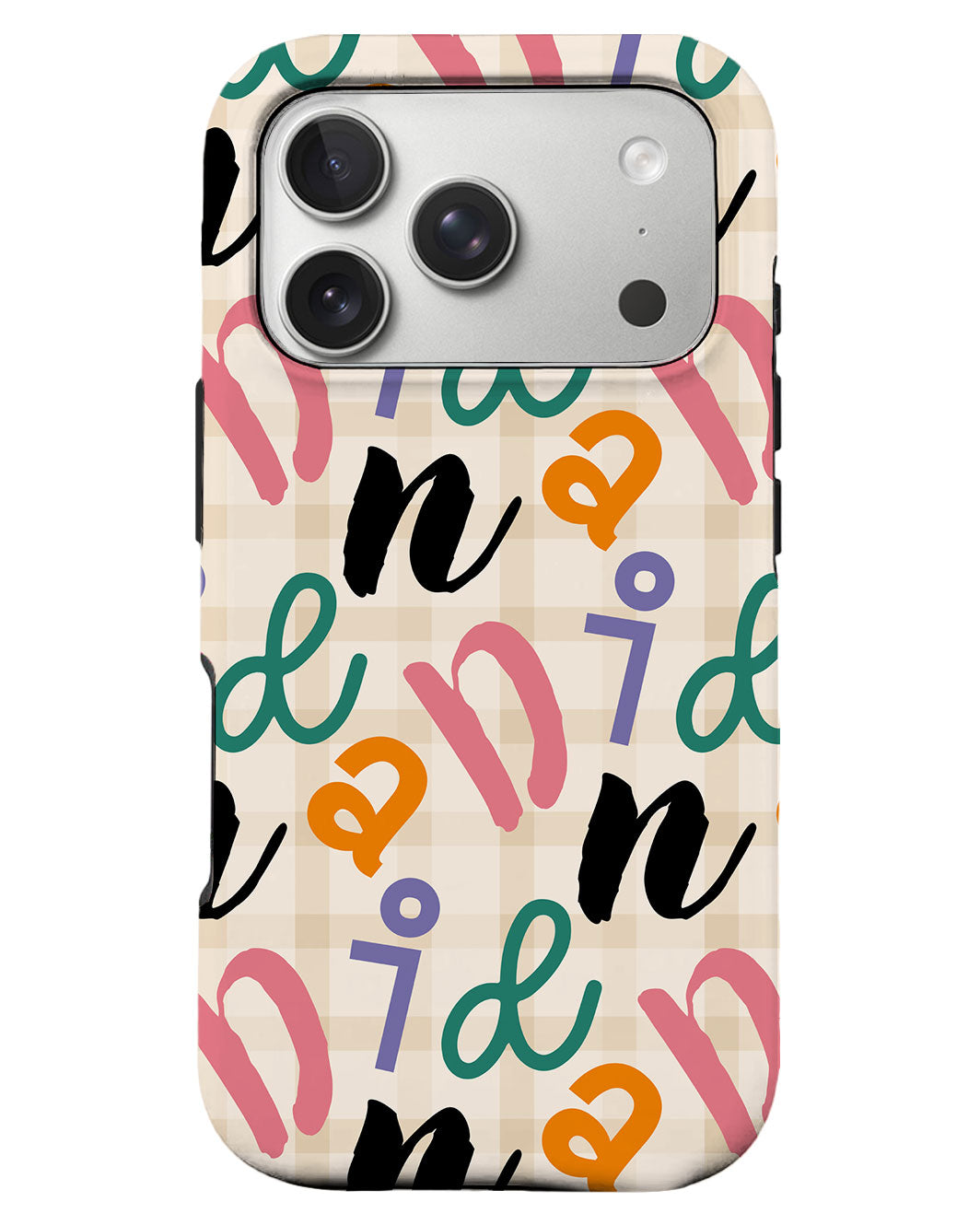 iPhone Rearguard Defender - Playful Monogram 3.0