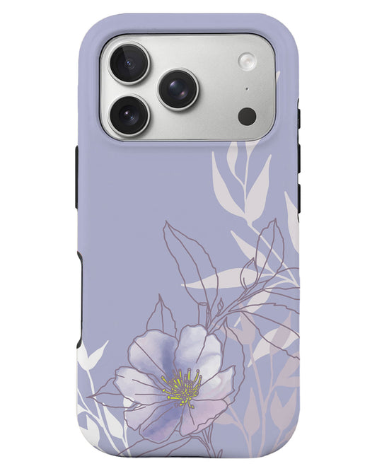iPhone Rearguard Defender - Purple Lily