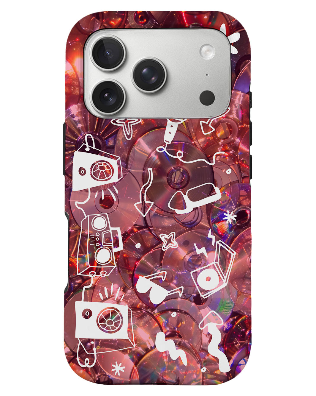 iPhone Rearguard Defender - Rock n Roll Bling 1.0
