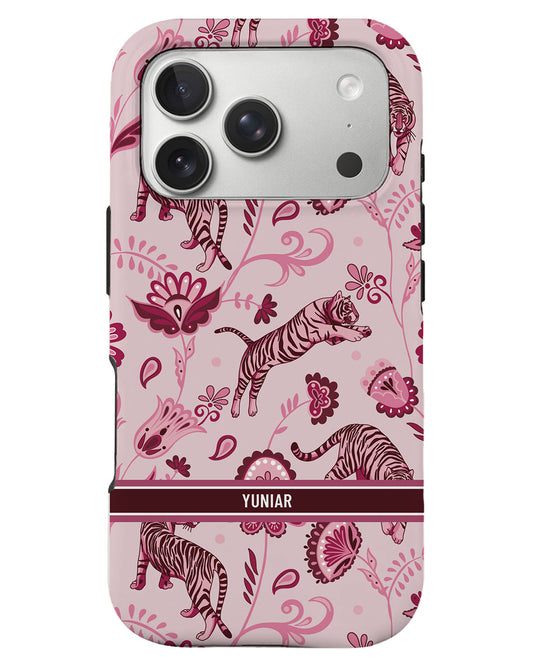 iPhone Rearguard Defender - Tiger & Floral 2.0