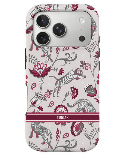 iPhone Rearguard Defender - Tiger & Floral 6.0