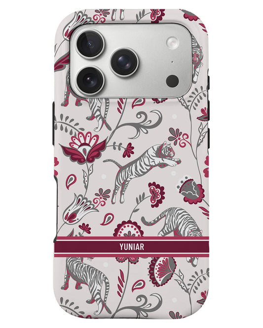 iPhone Rearguard Defender - Tiger & Floral 6.0
